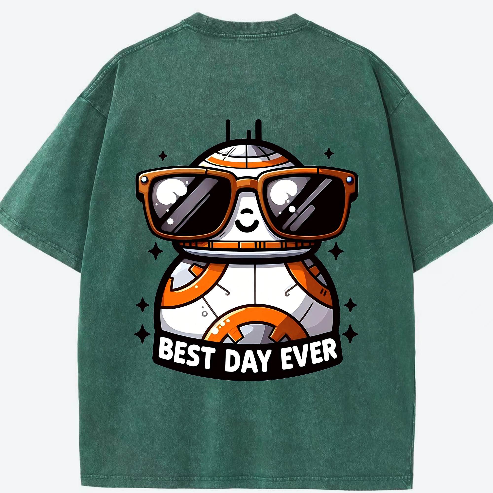 （画像用） スター・ウォーズ Star Wars 綿100% ヴィンテージ風 半袖Tシャツ（背面プリント）